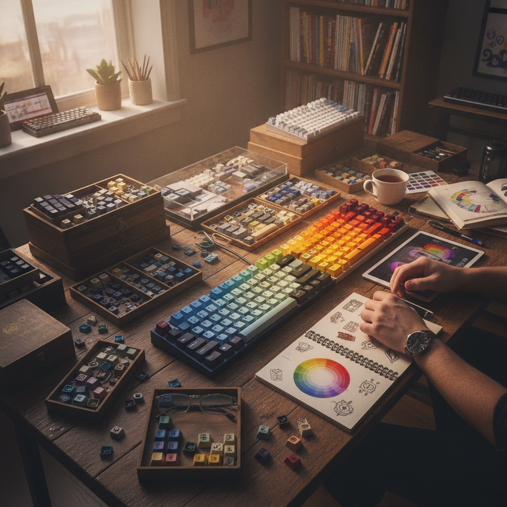 The Art of Colour Theory for Keycap Designers: Crafting Sets That Fly Off the Shelves
