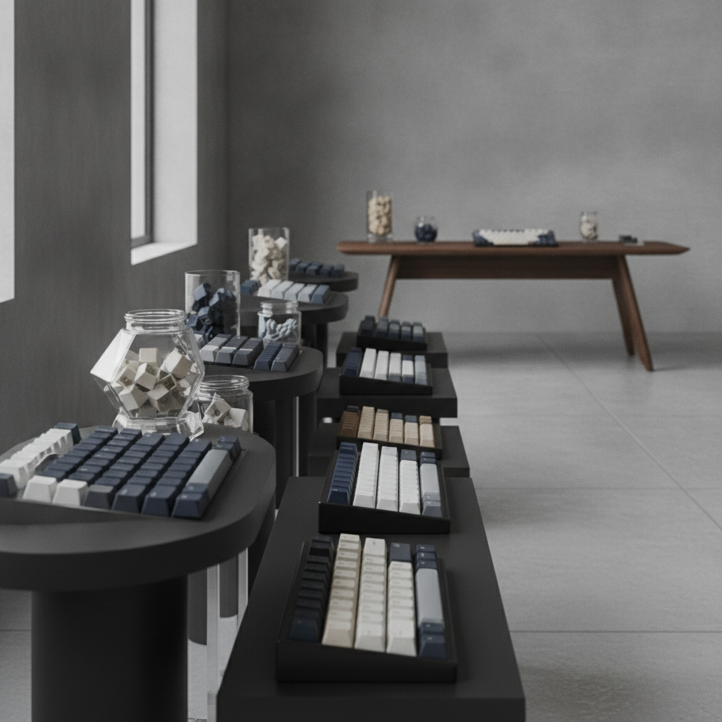 The Minimalist Movement in the Keyboard World: Blank Keycaps